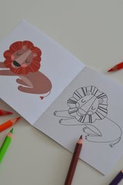 Safari színező oldalak