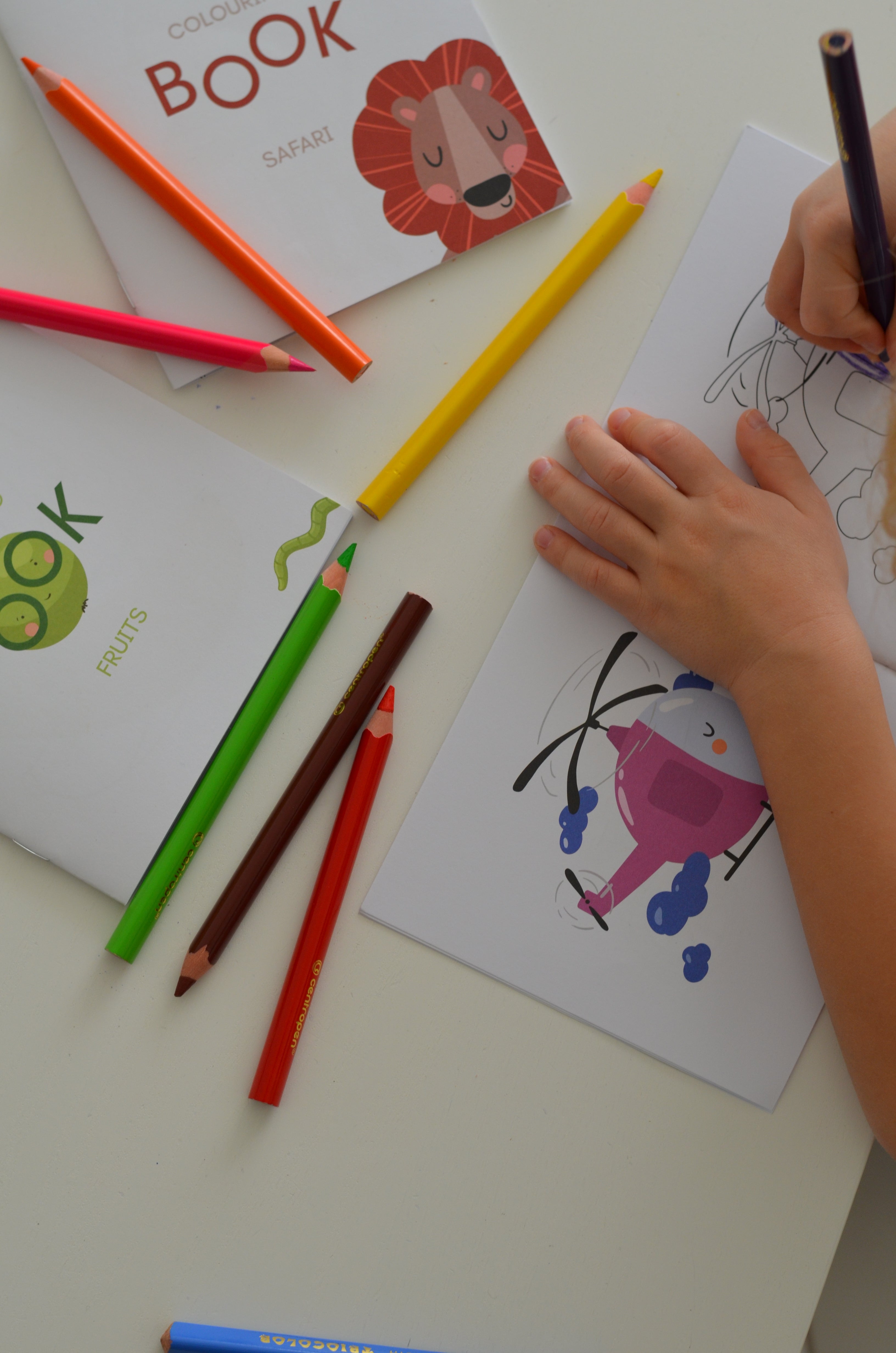 Safari színező oldalak