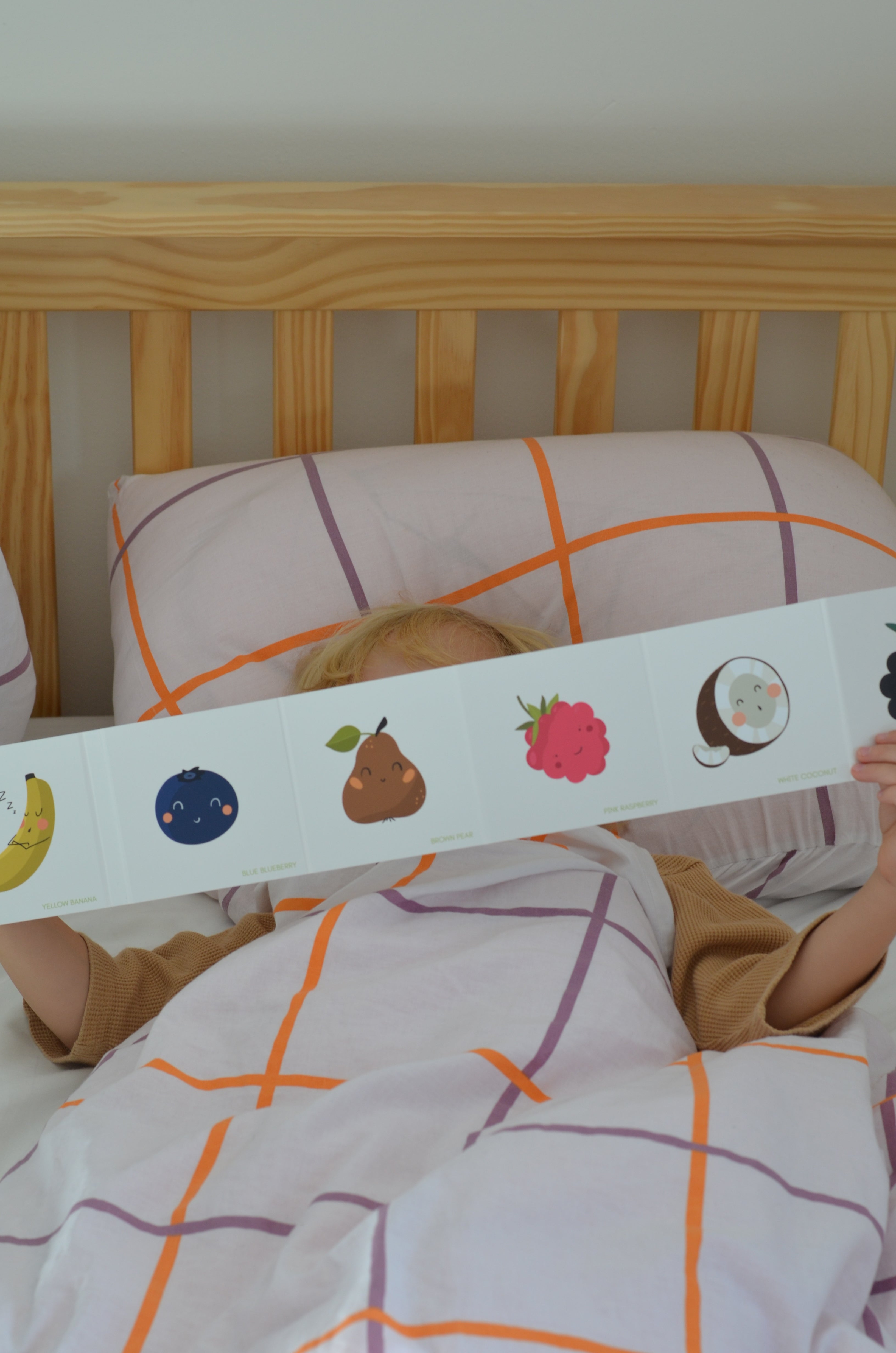 Leporelló Gyümölcsök és színek