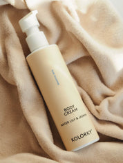 Érzékeny testápoló krém, vízililiom és jázmin, 190 ml