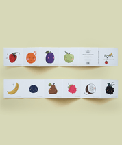 Leporelló Gyümölcsök és színek